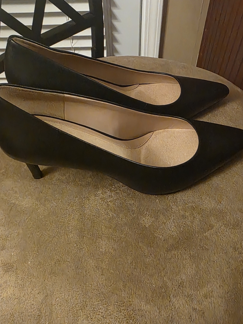 Cole Haan Black Pointed Heels
